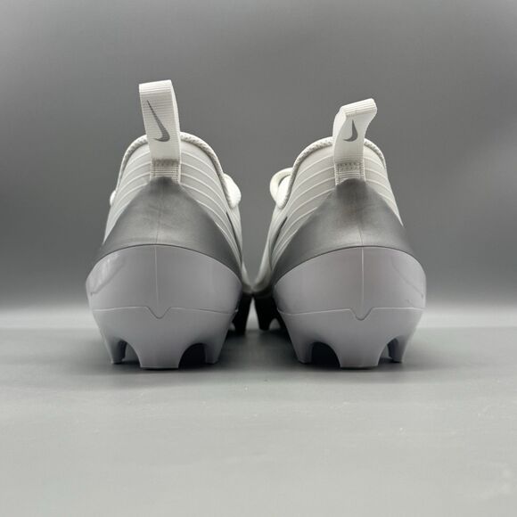Nike Zoom Air Vapor Pro 1 Football Cleats FB3303-100 White Silver Men’s 12 main image 6